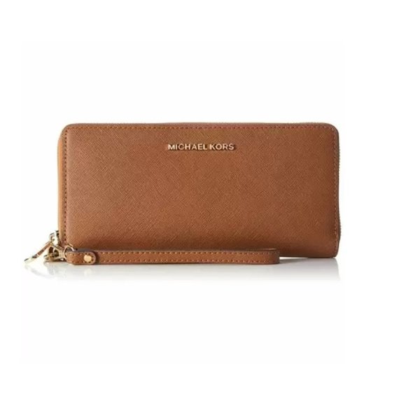 Michael Kors Handbags - Michael Kors Brown Leather Wallet